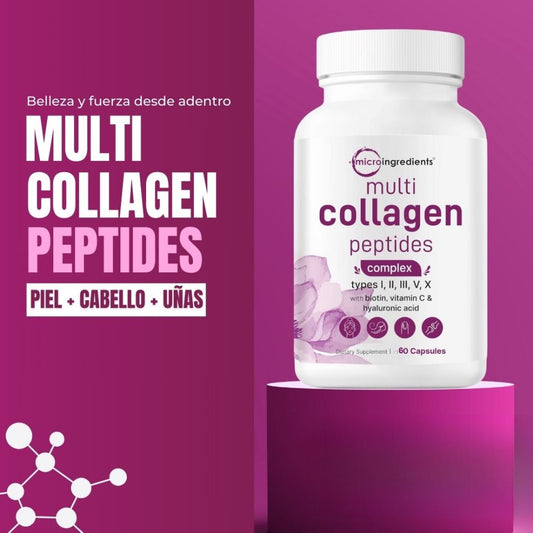 MULTI COLLAGEN PEPTIDES EN CÁPSULAS ORIGINAL - COMPRA 1 Y LLÉVATE 2