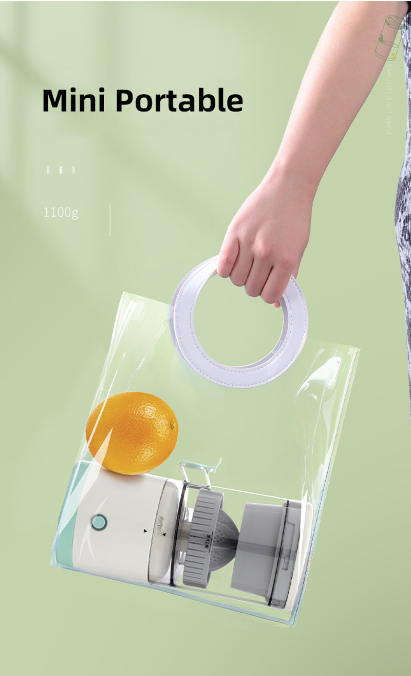 Exprimidor Eléctrico Portátil Recargable JuiceEasy Pro®